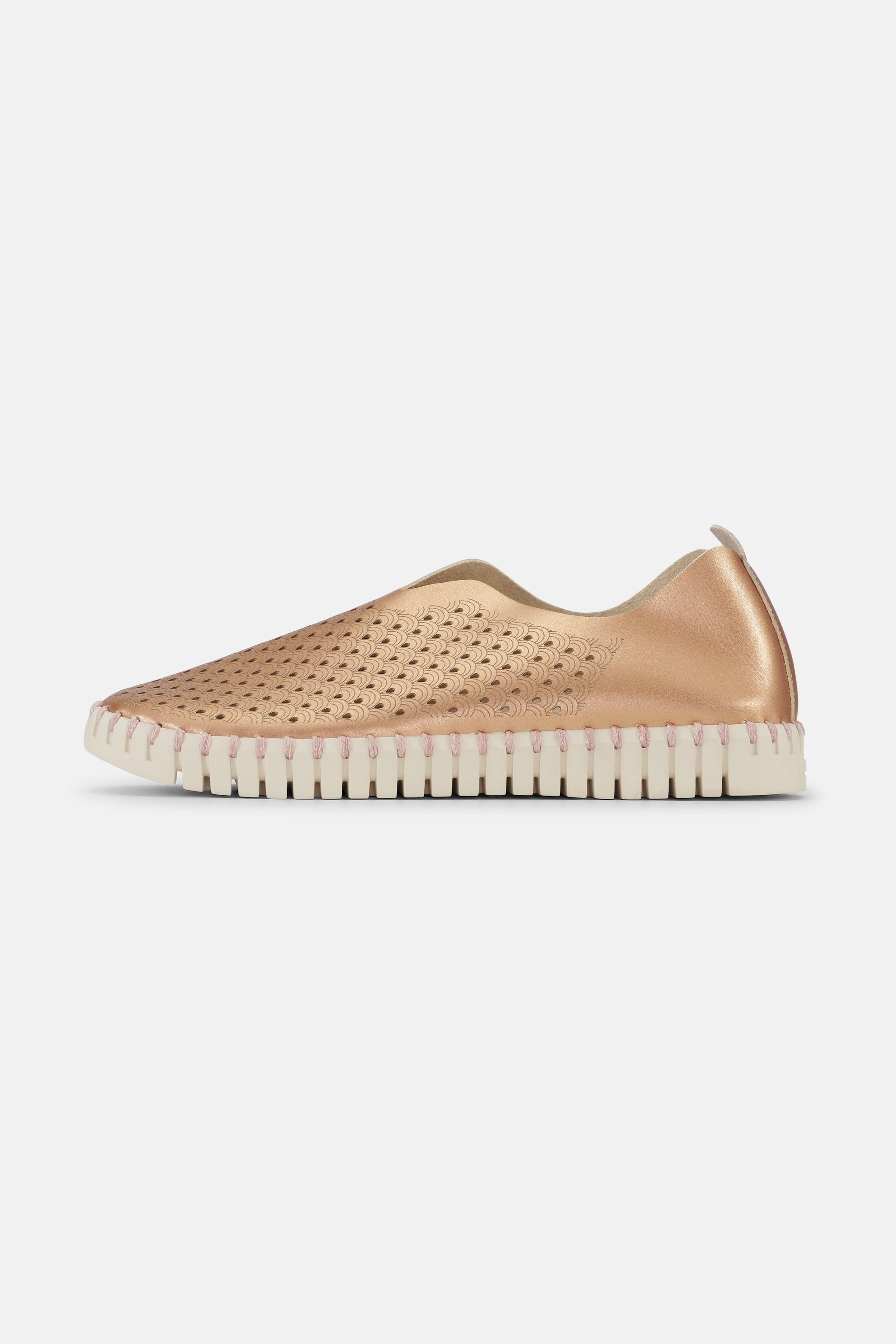 Tulip Sko Metallic - Rose Gold